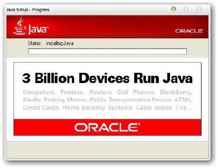 Java SE Runtime Environment 7 Update 12 Dev Build b08 Multi/