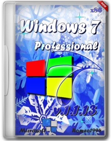 Windows 7 x86 Professional by Romeo1994 v.1.1.13 (2013/RUS)