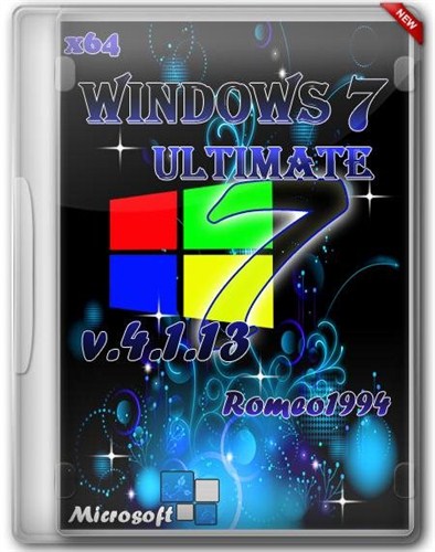 Windows 7 x64 Ultimate by Romeo1994 v.4.1.13 (2013/RUS)