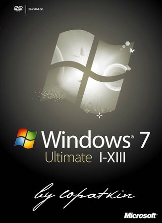 Windows 7 Ultimate SP1 x86-x64 RU I-XIII by lopatkin (2013/RUS)