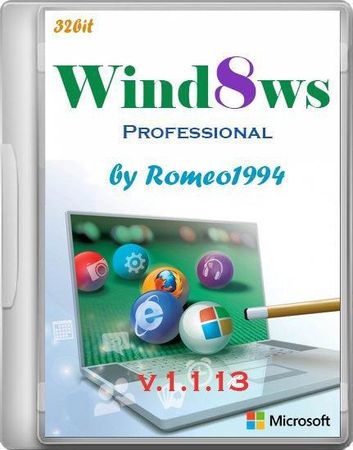 Windows 8 x86 Professional v.1.1.13 by Romeo1994 ( 2013 /RUS)