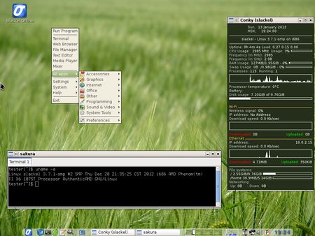 Slackel 1.0 Openbox   (x32,x64) (2xCD)