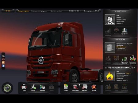 Euro Truck Simulator 2 v 1.2.6.1 (2012/RUS/Multi4/Steam-Rip  R.G. GameWorks)