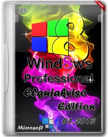 Windows 8 Pro VL x86 Elgujakviso Edition 01.2013 RUS