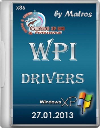 Windows XP SP3 by Matros WPI.Drivers.27.01.2013 (x86/RUS)