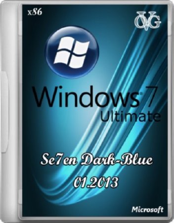 Windows 7 Ultimate SP1 7DB by OVGorskiy 01.2013 (x86/RUS/2013)