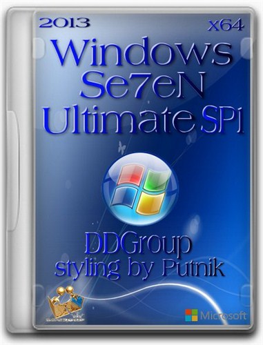 Windows 7 Ultimate SP1 DDGroup v.5 (2013/x64)