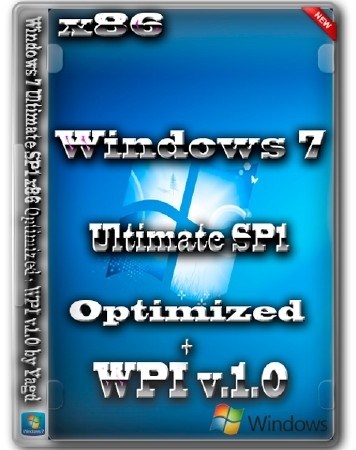 Windows 7 Ultimate SP1 x86 Optimized + WPI v.1.0 by Yagd (2013/RUS)