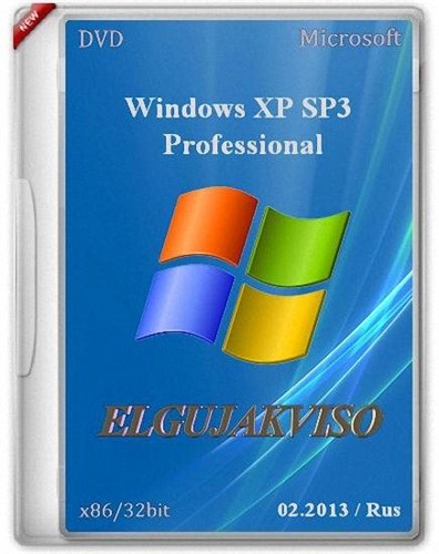 Windows XP Pro SP3 Elgujakviso Edition v2 (x86/2013/RUS)