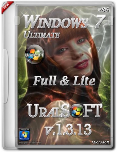 Windows 7 x86 Ultimate UralSOFT Full & Lite v.1.3.13 (2013/RUS)