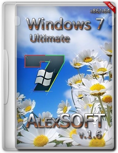 Windows 7 Ultimate SP1 AlexSOFT v.1.6 (x86/x64)