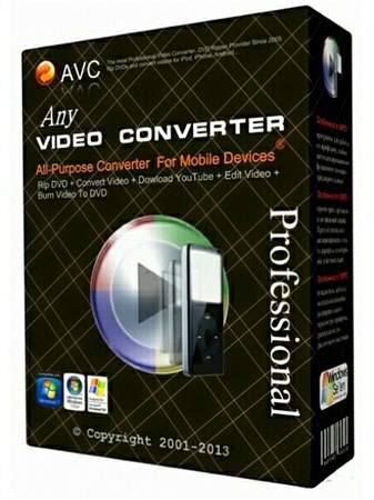 Any Video Converter Professional 3.5.9 Portable by SamDel