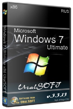 Windows 7 x86 Ultimate UralSOFT v.3.3.13 (Rus/2013)