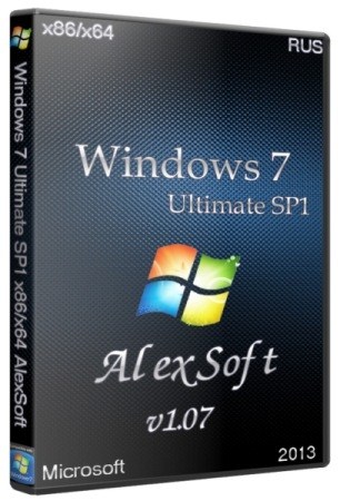 Windows 7 Ultimate x86/64 AlexSoft v.1.7 (2013/RUS)