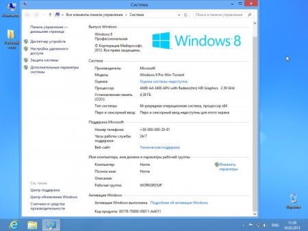 Windows 8 Professional x64 Original Update Yagd v.3.5 (2013/RUS)