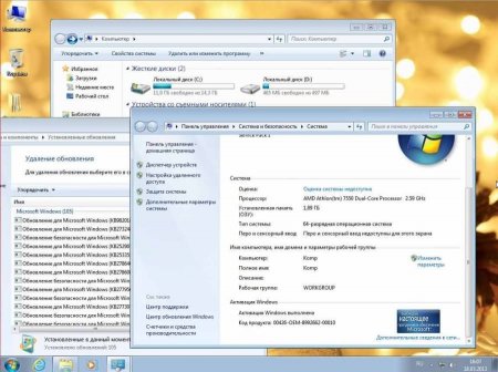 Windows 7 & 8 10in1 mini x86-x64 by Bukmop (2013/RUS)