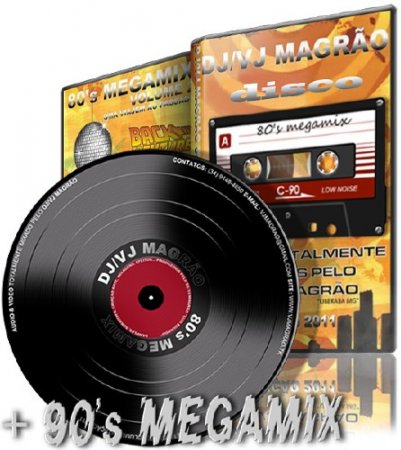   - DJ VJ Magrao - 80's-90's Megamix (2011) BDRip