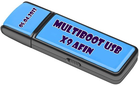 MultiBoot USB X9 afin (2013/RUS/ENG)