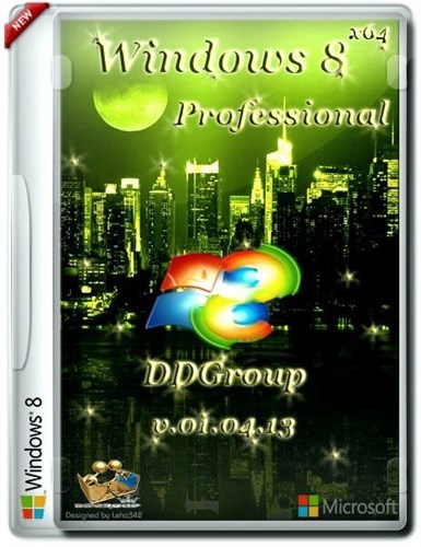 Windows 8 Pro vl x64 DDGroup v.01.04 (2013/RUS)