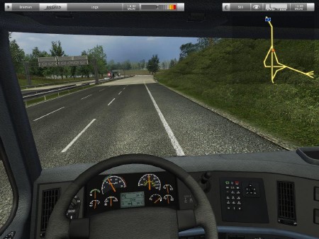 German Truck Simulator (2013/Rus/RePack by Rombeek)