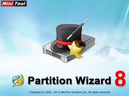 MiniTool Partition Wizard Home Edition 8.0