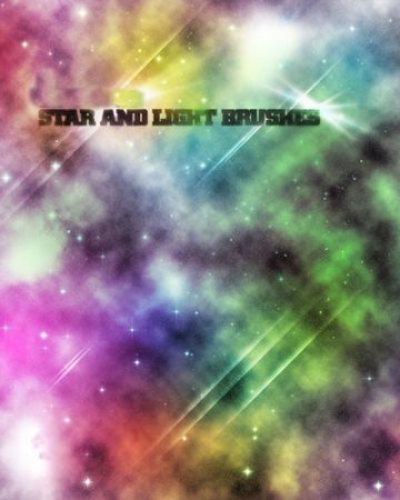 Star and Light Effect - Brushes for Photoshop