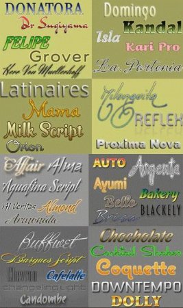 Fonts - Fantastic Collection