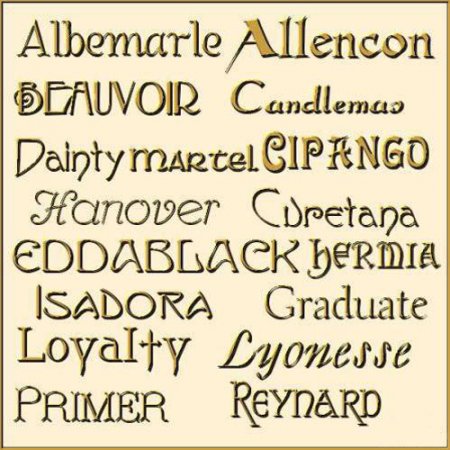 Fonts - 1200 Scriptorium Fonts Pack