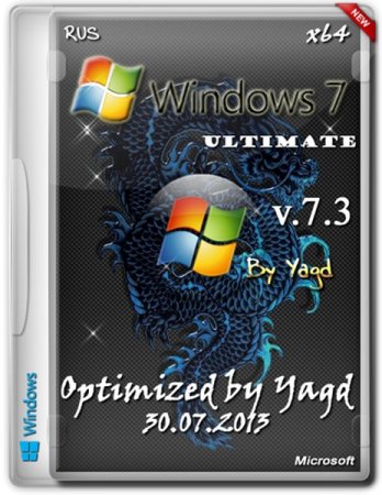 Windows 7 Ultimate x64 Full Optimized by Yagd v.7.3 30.07.2013 (2013/RUS)