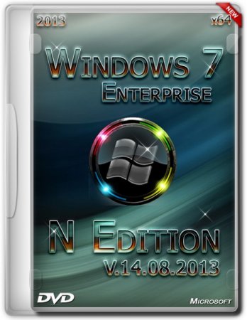 Windows 7 x64 Enterprise N Edition (2013/RUS/ENG)