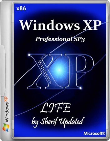 Windows XP Professional SP3 live by Sherif Updated 18.08.2013 (RUS/ENG)