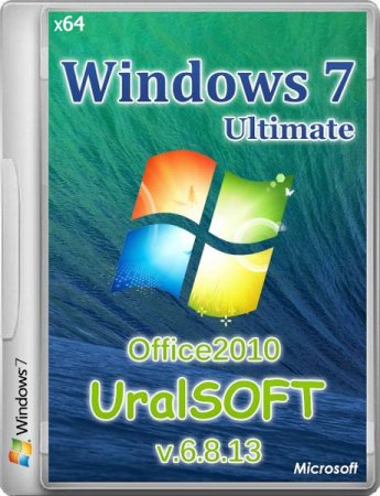 Windows 7 x64 Ultimate Office2010 UralSOFT v.7.8.13 (2013/RUS)