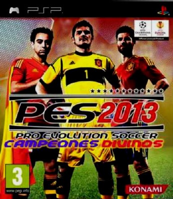 Pro Evolution Soccer 2013 Campeones Divinos (2012/RUS) PSP