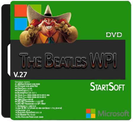 The Beatles WPI DVD StartSoft 27 (x86/x64)