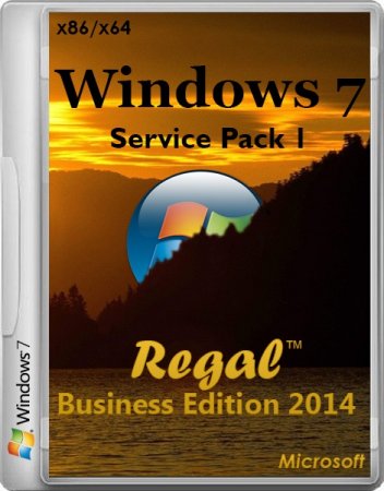 Windows 7 Professional Regal Business Edition 2013 SP1 (x86/x64/ENG + RUS LP)