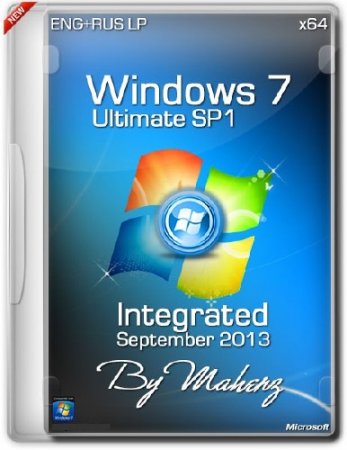 Windows 7 Ultimate SP1 x64 Integrated September 2013 By Maherz (ENG/RUS)