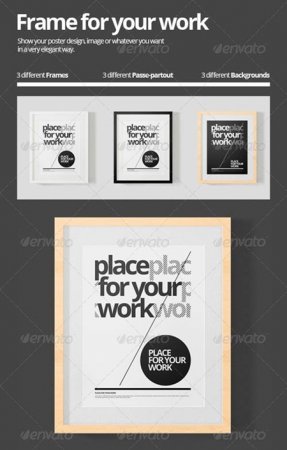 PSD - Frame for your Work 3