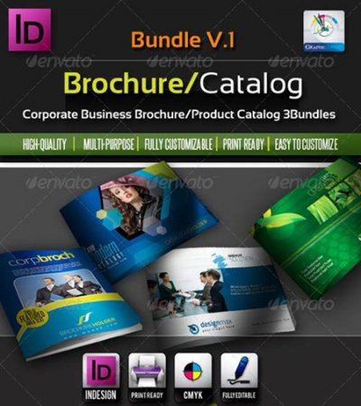 PSD - Corporate Brochure/Catalogue Bundles v.1