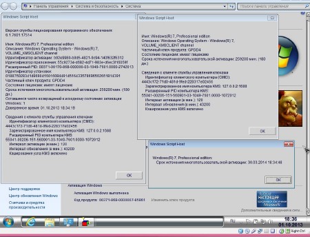 Windows 7 SP1 Professional x64 v.1.13 by Ducazen (RUS/2013)