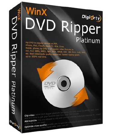 WinX DVD Ripper Platinum 7.3.2.115 + Rus