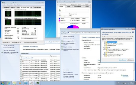 Windows 7 Enterprise SP1 Lite X-XIII UEFI (x64/2013/RUS)