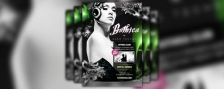 PSD - Gothica Flyer Template