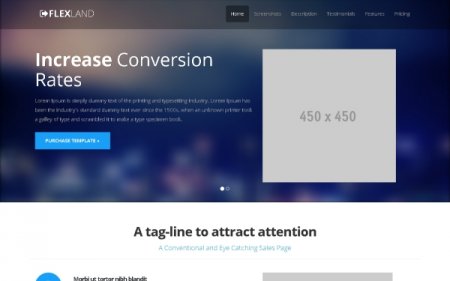 Templates - FlexLand Landing Page