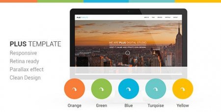 Templates - Plus Responsive Retina Ready One-Page Template