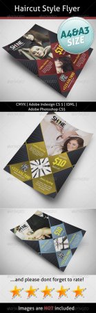 PSD - Haircut Style Flyer