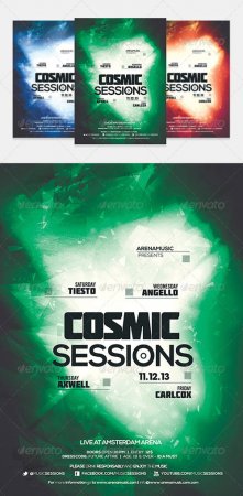 Dubstep Flyer Template Vol 10