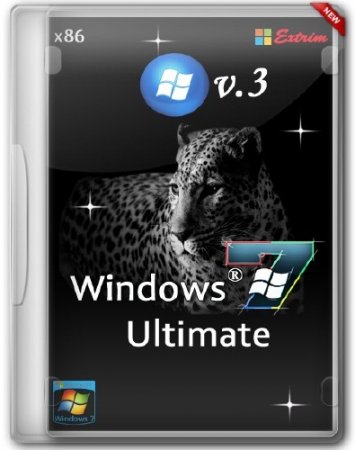 Windows 7 x86 SP1 Ultimate v.3 by Extrim (RUS/2013)