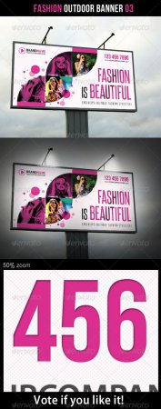 Fashion Outdoor Banner 03