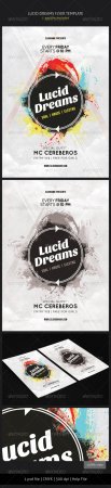 Lucid Dreams Flyer Template