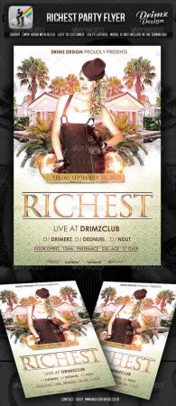 Richest Party Flyer